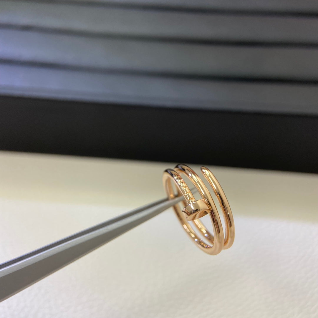 [✨ROSE💎]SMOOTH THREE-BAND NAIL RING