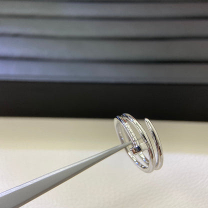 [✨ROSE💎]SMOOTH THREE-BAND NAIL RING