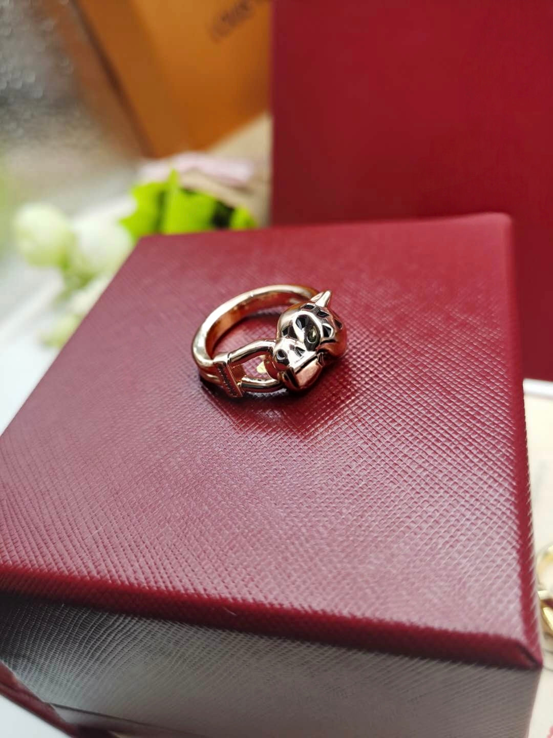 [✨ROSE💎]LEOPARD-HEAD LEOPARD-PRINT COUPLE RING