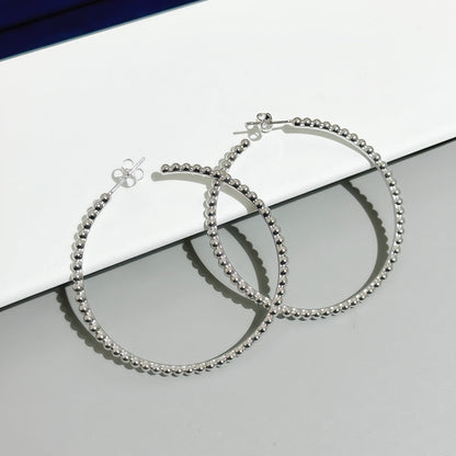 [✨ROSE💎] SMOOTH BEAD STUD EARRINGS