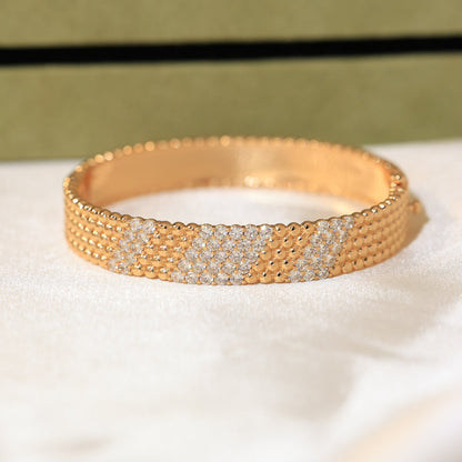 [✨ROSE💎]  FIVE-ROW DIAMOND BRACELET