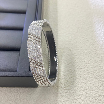 [✨ROSE💎]  FIVE-ROW DIAMOND BRACELET