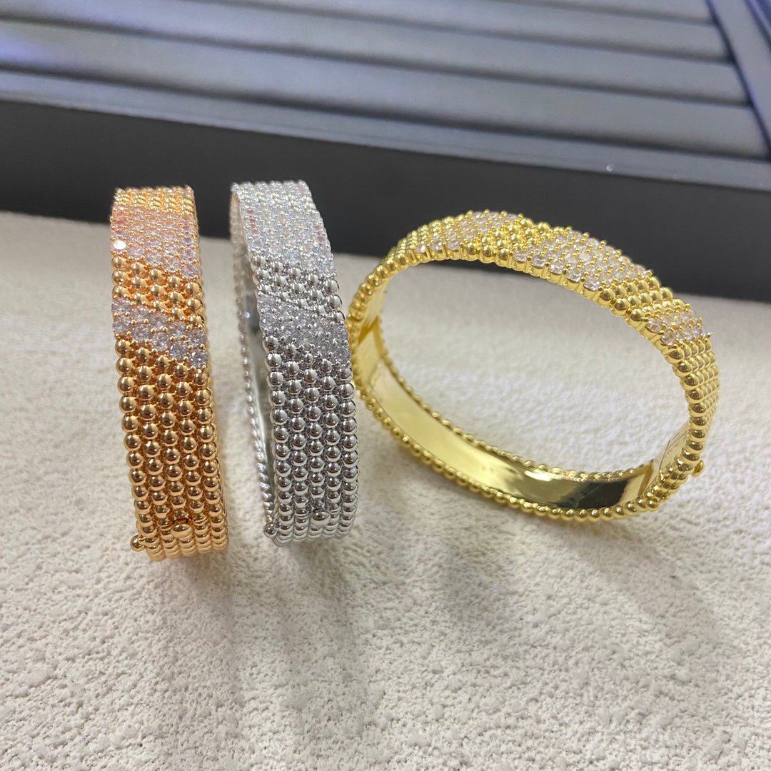 [✨ROSE💎]  FIVE-ROW DIAMOND BRACELET
