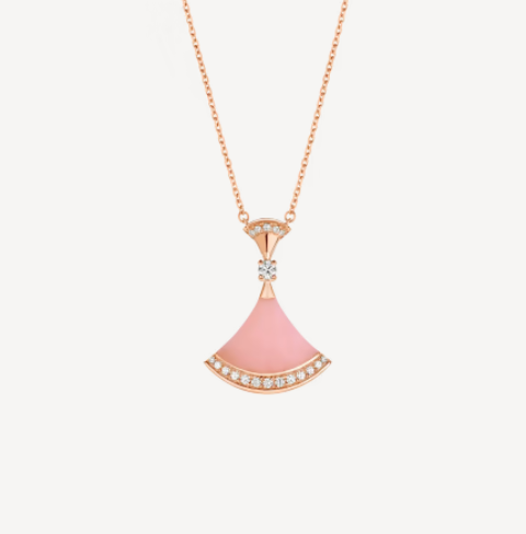 [✨ROSE💎]DREAM NECKLACE PINK OPAL