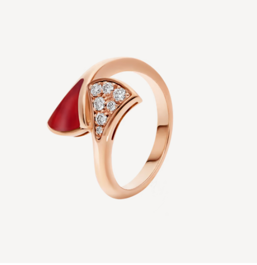 [✨ROSE💎]DREAM RING PINK GOLD DIAMOND