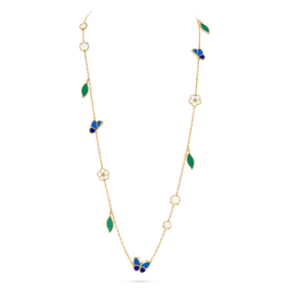 [✨ROSE💎] 26 NEW CLOVER 15 MOTIFS LUCKY NECKLACE