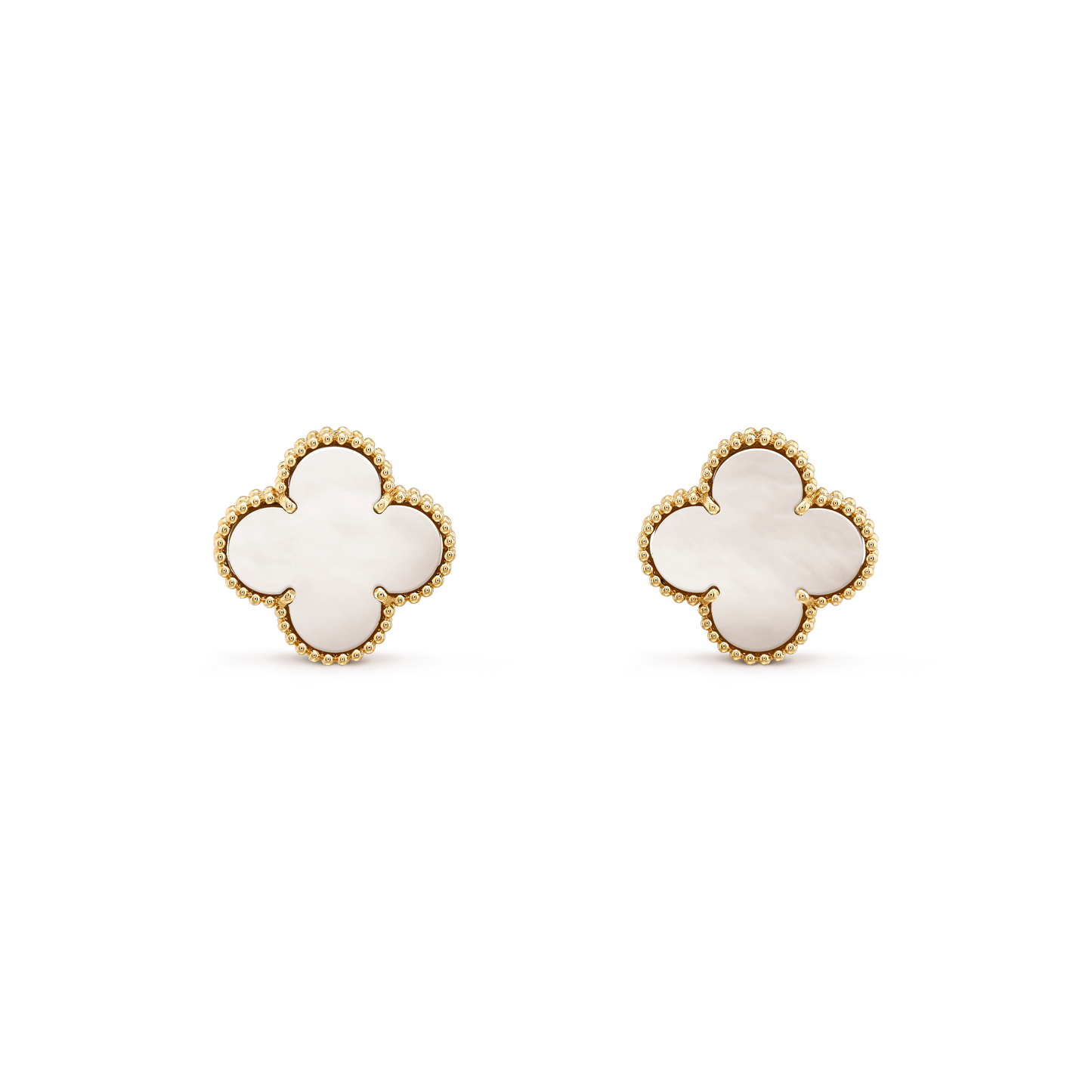 [✨ROSE💎]CLOVER MINI GOLD EARRINGS