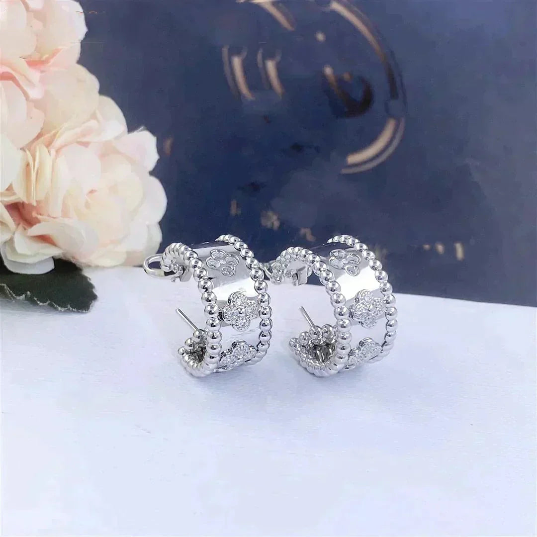 [✨ROSE💎]PERLEE DIAMOND EARRINGS
