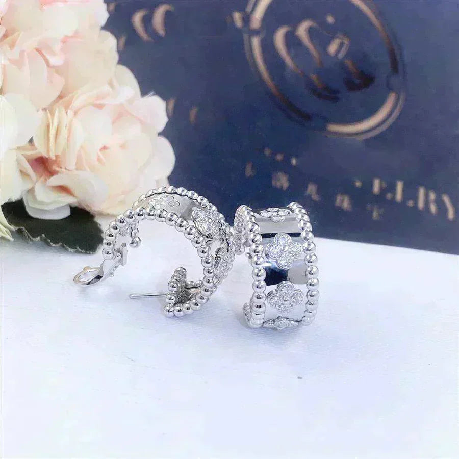 [✨ROSE💎]PERLEE DIAMOND EARRINGS