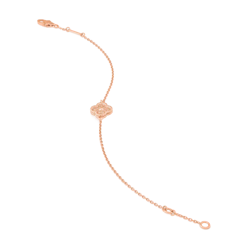 [✨ROSE💎]CLOVER SINGLE FLOWER BRACELET