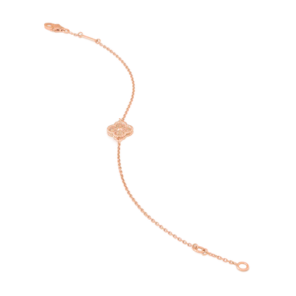 [✨ROSE💎]CLOVER SINGLE FLOWER BRACELET