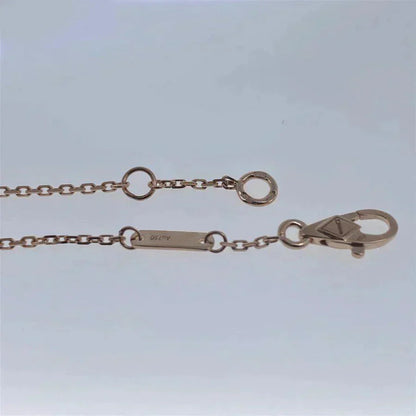 [✨ROSE💎]CLOVER WHITE MOP SINGLE FLOWER BRACELET