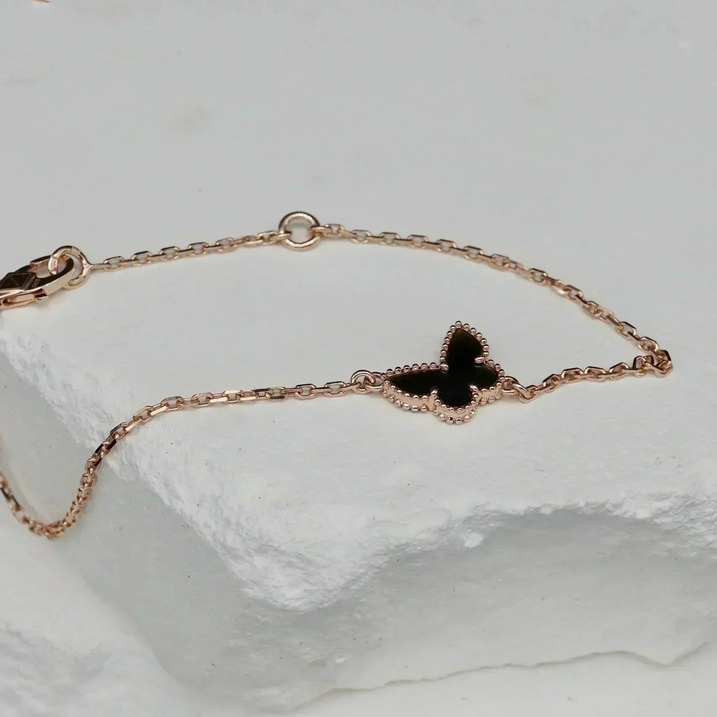 [✨ROSE💎]BUTTERFLY ONYX  BUTTERFLY BRACELET