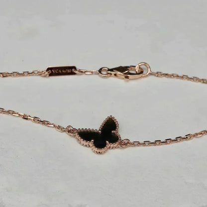 [✨ROSE💎]BUTTERFLY ONYX  BUTTERFLY BRACELET