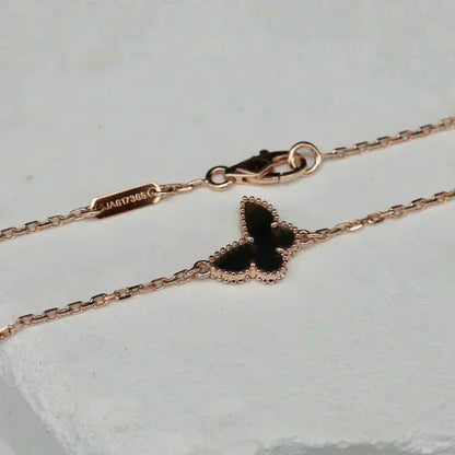 [✨ROSE💎]BUTTERFLY ONYX  BUTTERFLY BRACELET