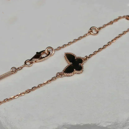 [✨ROSE💎]BUTTERFLY ONYX  BUTTERFLY BRACELET