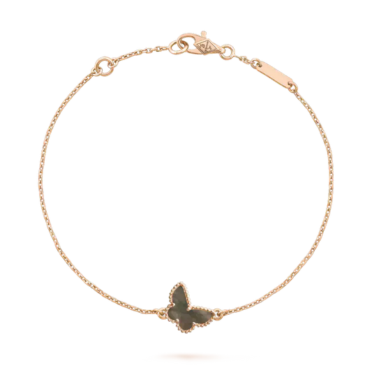 [✨ROSE💎]BUTTERFLY ONYX  BUTTERFLY BRACELET