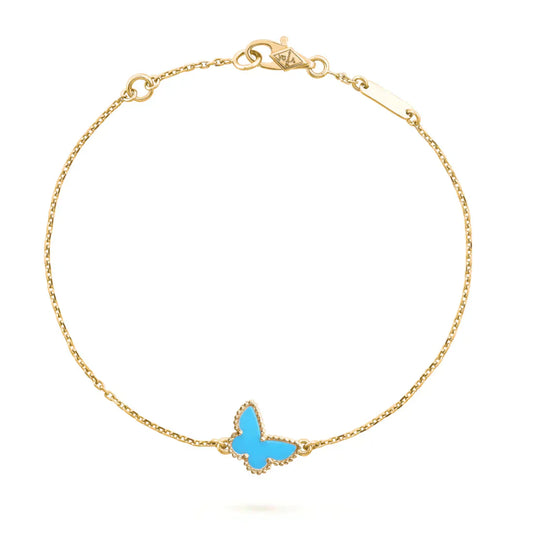 [✨ROSE💎]BUTTERFLY TURQUOISE BUTTERFLY BRACELET
