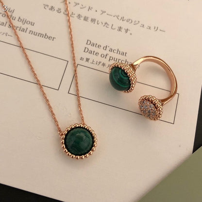 [✨ROSE💎]PERLEE COULEURS DIAMOND ROSE GOLD BETWEEN THE FINGER RING
