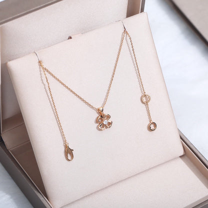 [✨ROSE💎]FIOREVER NECKLACE DIAMOND CENTER