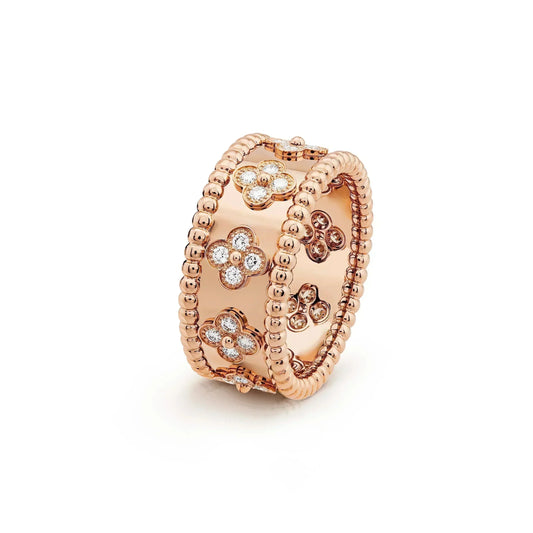 [✨ROSE💎]CLOVER KALEIDOSCOPE RING 10MM